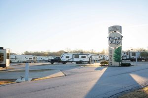 Timber Ridge RV and sign