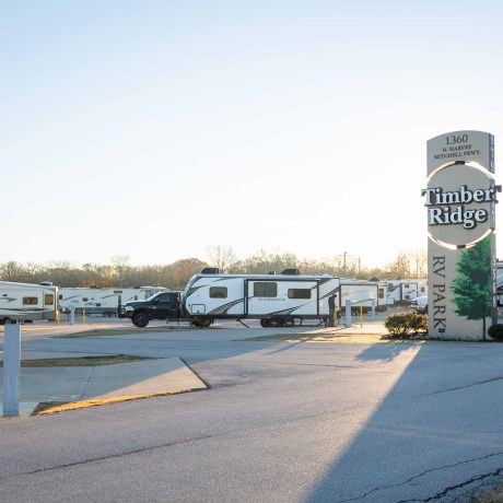 Timber Ridge RV and sign